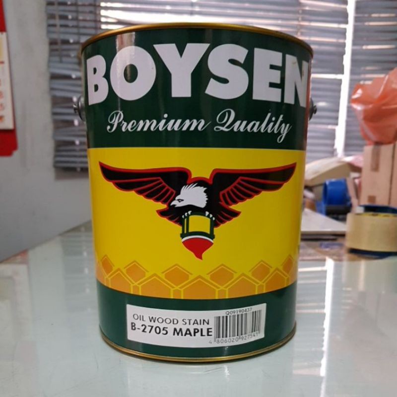 BOYSEN WOOD STAIN GALLON | Shopee Philippines