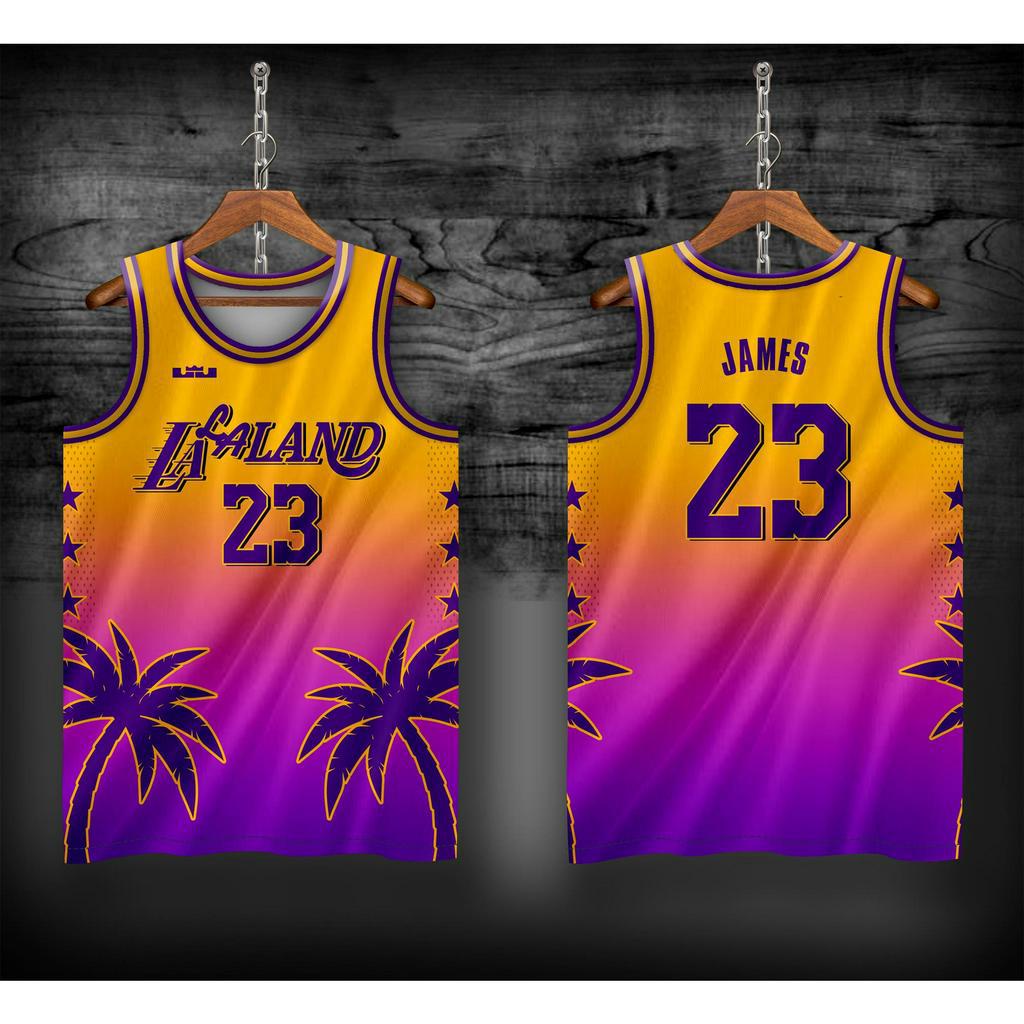 2023! LALALAND Lakers Lebron James | Emphire Edition | Full Sublimation ...