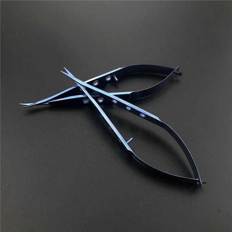 COD Titanium Iris Scissors ophthalmic scissors Curved/straight Double