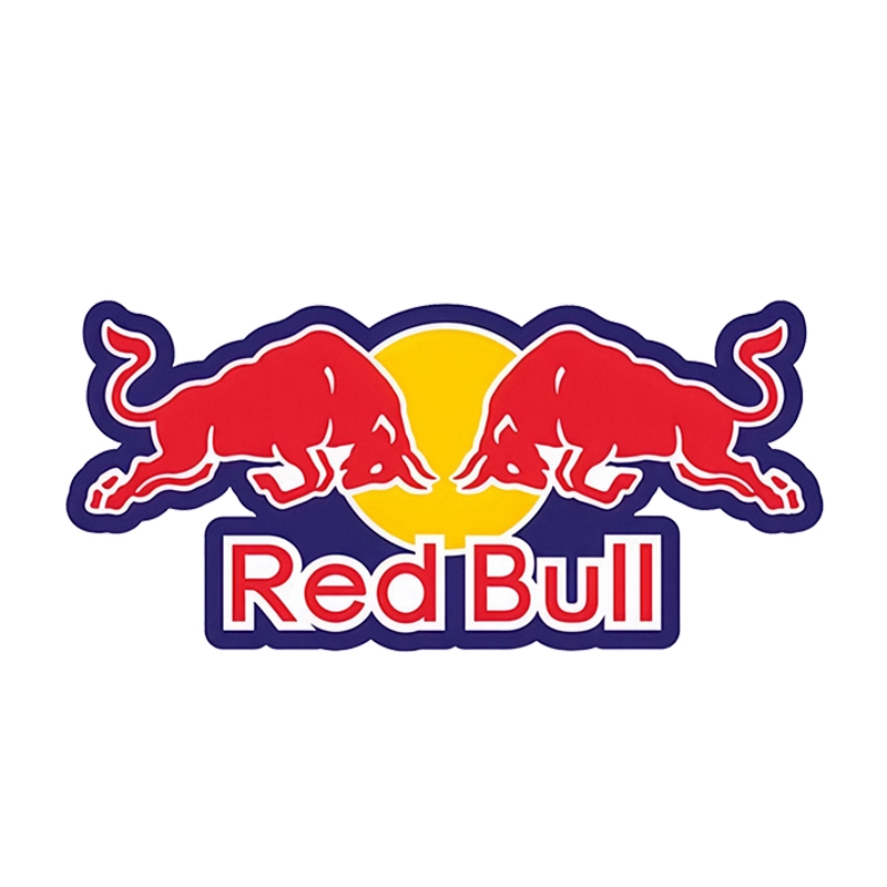 EARLFAMILY 13x6cm Decals For Red Bull Funny Car Stickers Motorcycle JDM ...