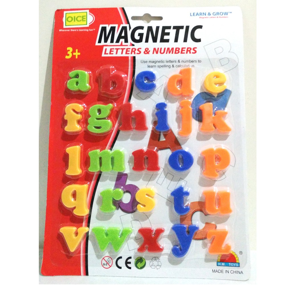 Magnetic Small Letters Toys / Alphabet magnetic letter | Shopee Philippines