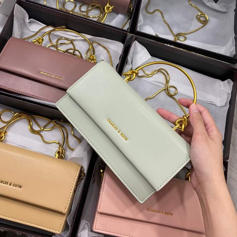 Charles and keith Sling bag with box Shopee Philippines