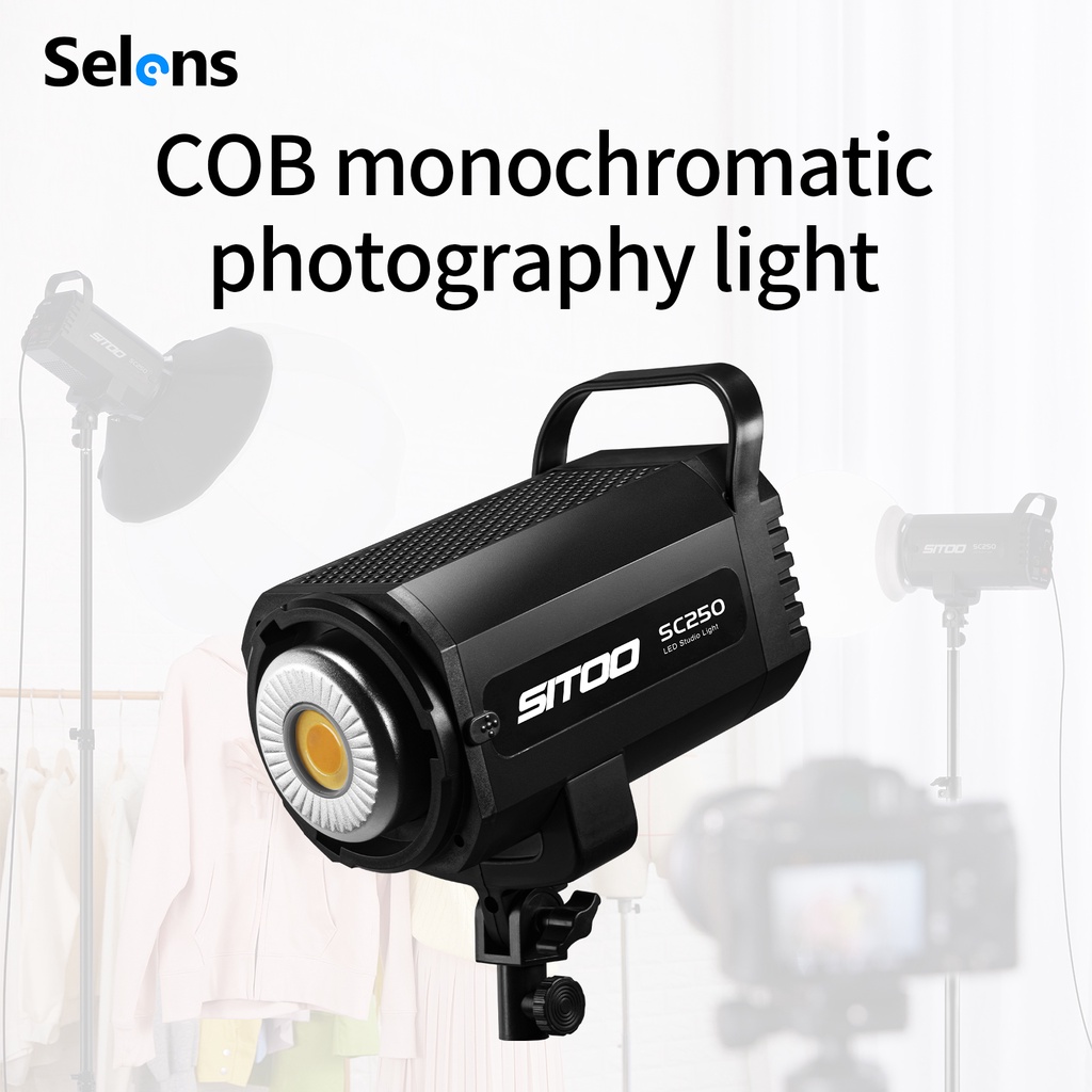Selens Studio Light SC150W/250W 5600K White Version LCD Panel LED