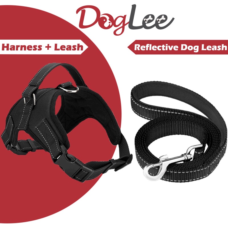 Dog Harness Adjustable Easy Control Medium Large Dog Harness with