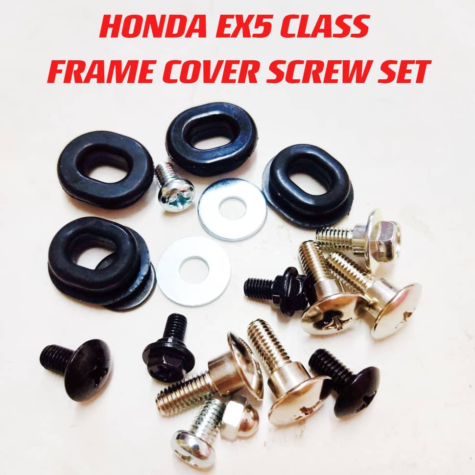 Honda Ex5 Class Wave100 Frame Cover Screw Set | Shopee Philippines