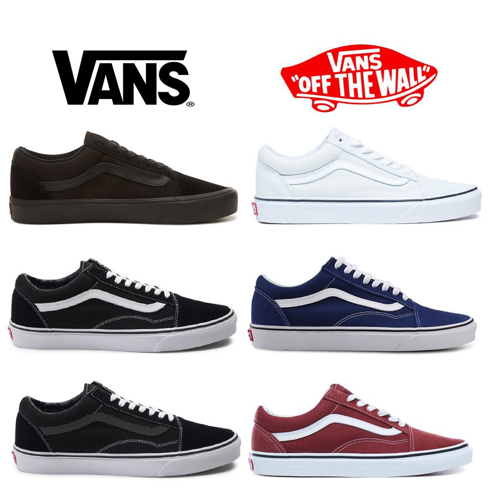 Vans Unisex Old Skool Classic Skate Shoes