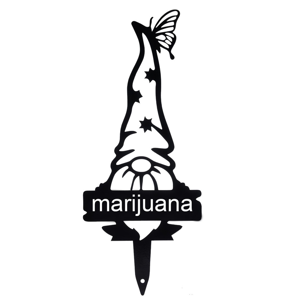 Garden Gnomes Plant Markers Garden Labels Plant Markers Labels Reusable