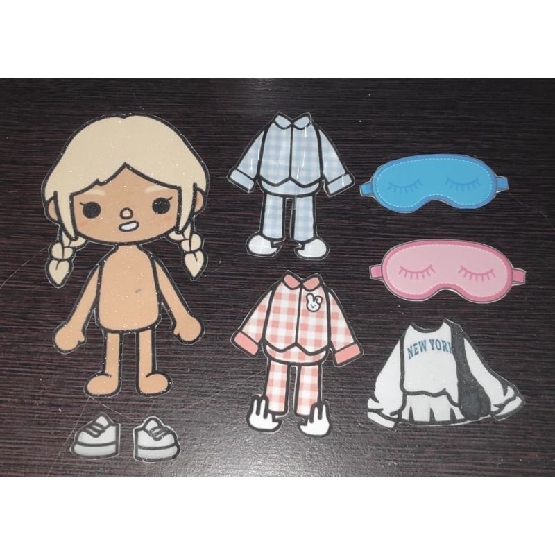 Toca Boca Paper Doll (Sleep Edition) | Shopee Philippines