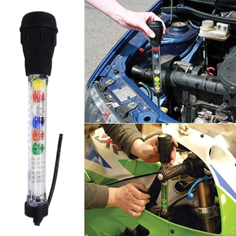 mm Upgraded Coolant Tester AntiFreeze Coolant Tester High Accuracy Liquid Densitometer Length