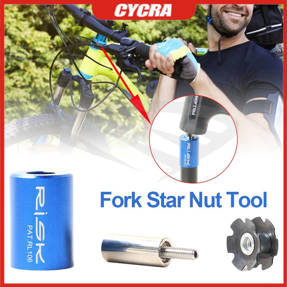 Bike Fork Installer Headset Driver Tool Star Nuts Sun Flower Driving