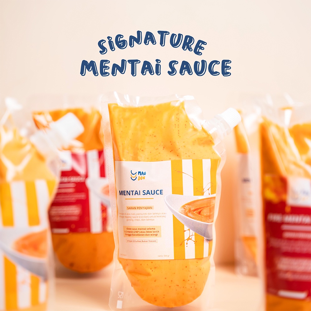 Mentai Sauce | Mentai Sauce Maudon 500gr and 250gr (Sauces, Sauce ...