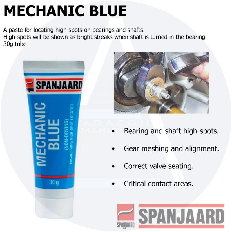 Mechanic Blue 30g Spanjaard Engineering High Spot Locator Shopee