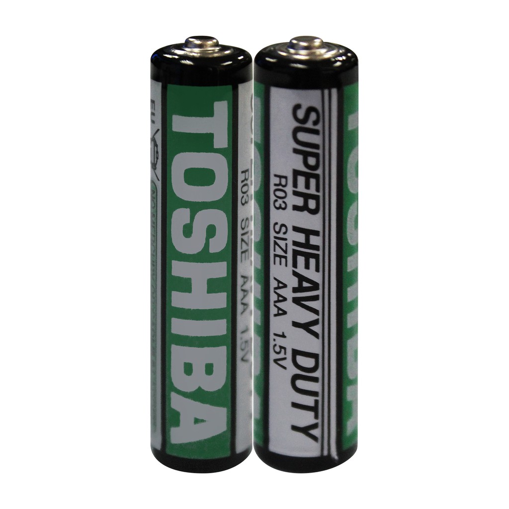 Toshiba Super Heavy Duty R03UG AAA Batteries Pack of 2 | Shopee Philippines