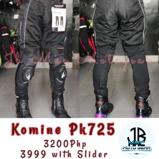 Komine PK-717-Saturno CE sports leather mesh motorcycle pants