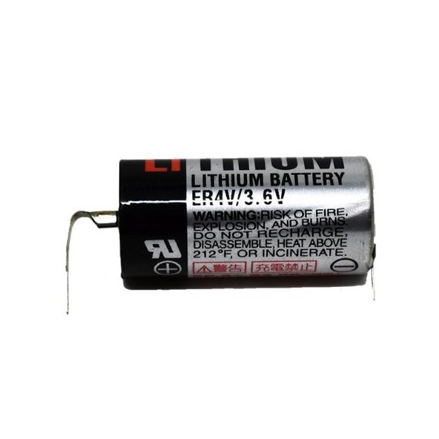 #COD Toshiba ER4V 3.6V ER4V/3.6V PLC Lithium Battery Toshiba 2/3 AA ...