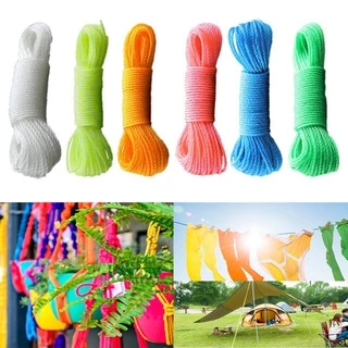 Washing Line Rope - Thick Strong - Plastic PVC Cover Garden Outdoor Clothes  Line 10m -30m HTUK® (20m Washing Line Rope)