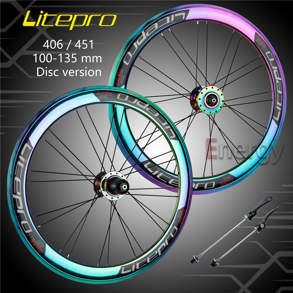 Bike Wheels Litepro 406 Wheelset Litepro Wheel AERO Folding