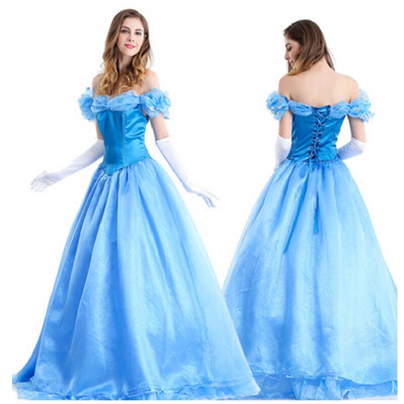 Halloween Dress Adult Cinderella Sinderella Princess Nightclub ds Stage ...