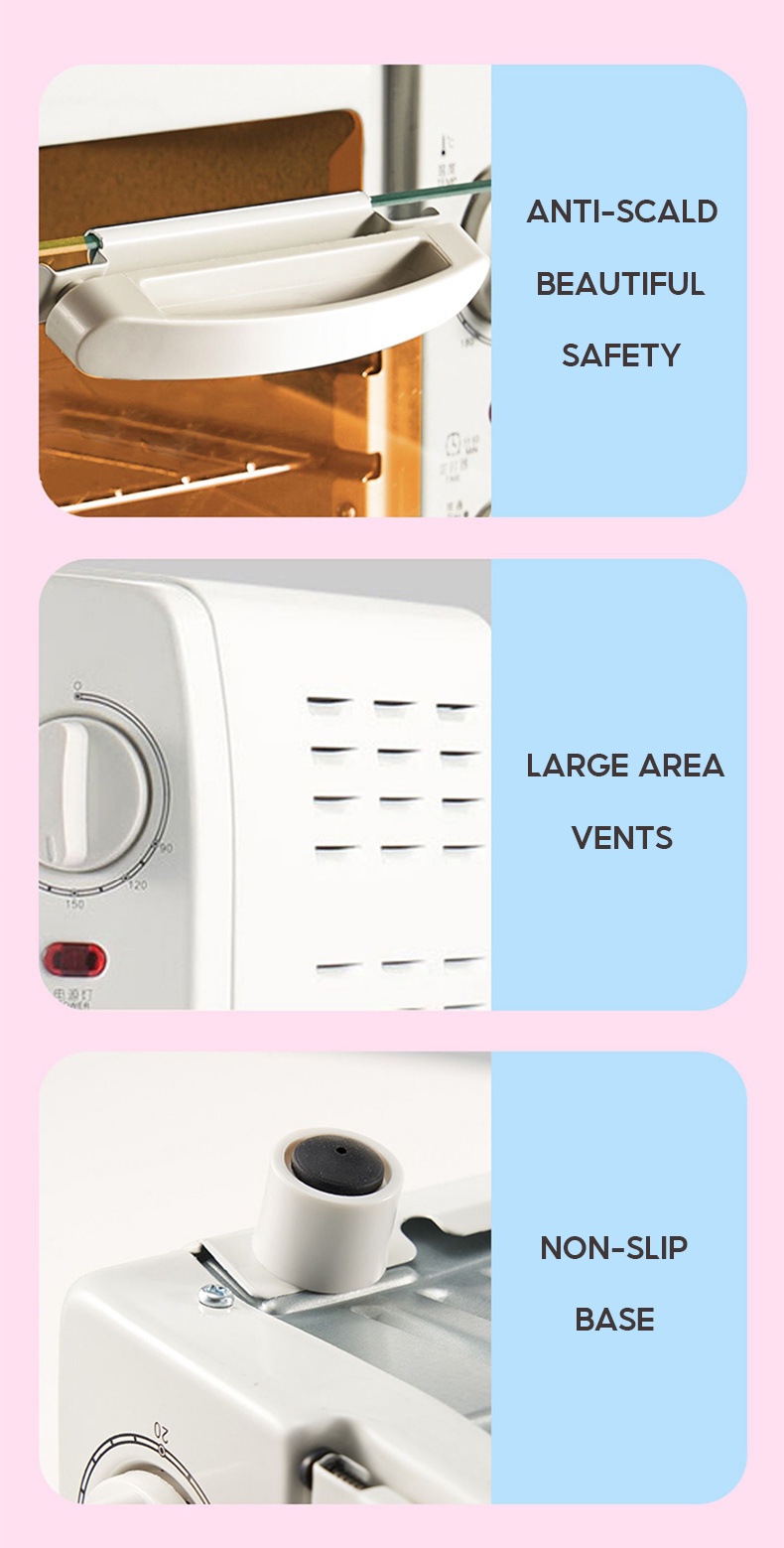 Tixx Oven Toaster for Baking With Timer DoubleDeck 25L/15L Shopee