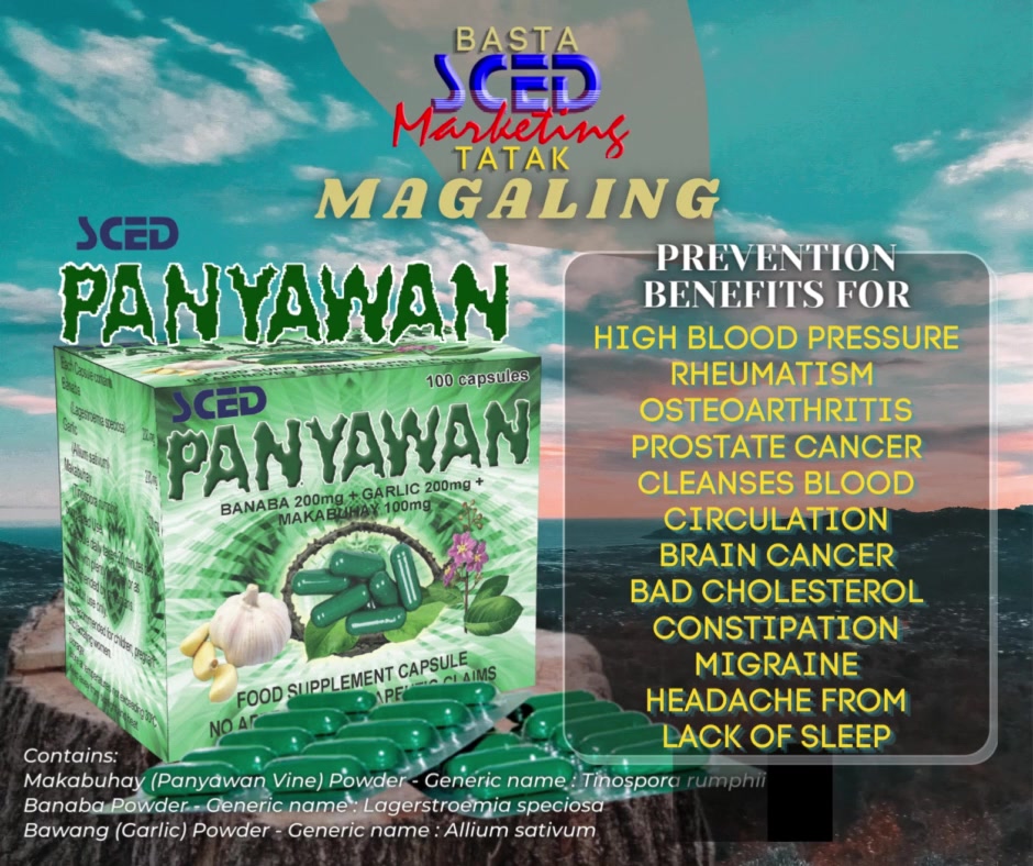 SCED Panyawan Garlic Capsules (20 CAPSULES) | Shopee Philippines