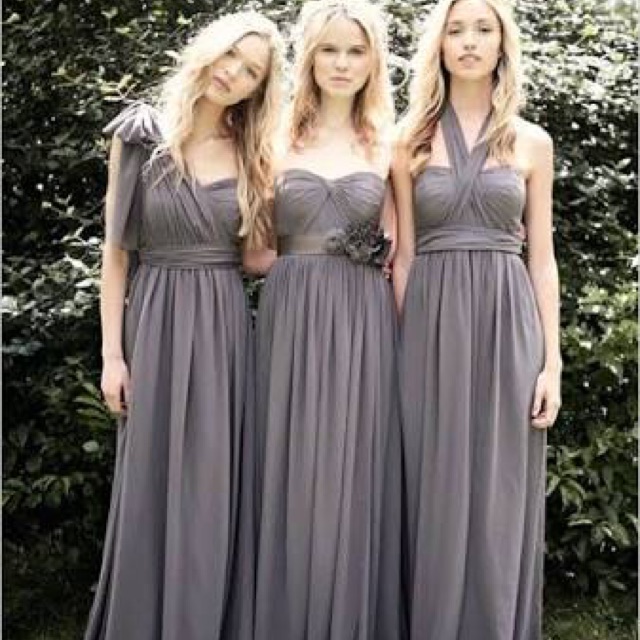 Grey infinity dress sale