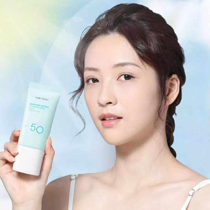 SPF50+ Moisturizing Sun Screen Collagen Sunscreen Protetor Whitening ...