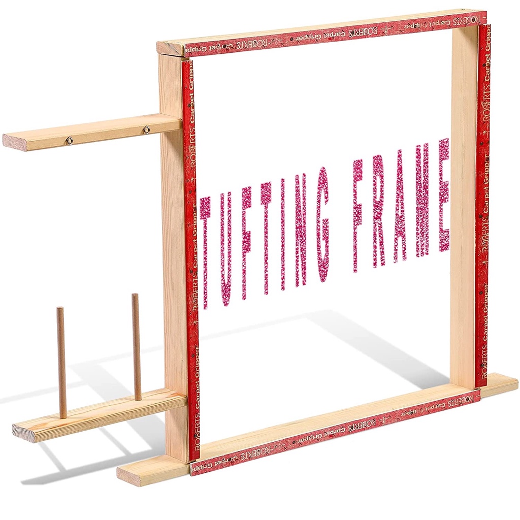 70x70cm Tufting Frame Large tuft Frame Rug tuft Frame, Punch Needle