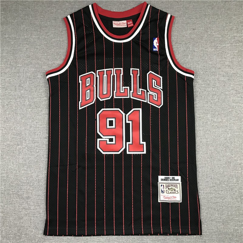 Rodman black hot sale jersey