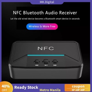 BT200 NFC Bluetooth Receiver 3.5mm AUX RCA Jack A2DP Hifi Wireless ...