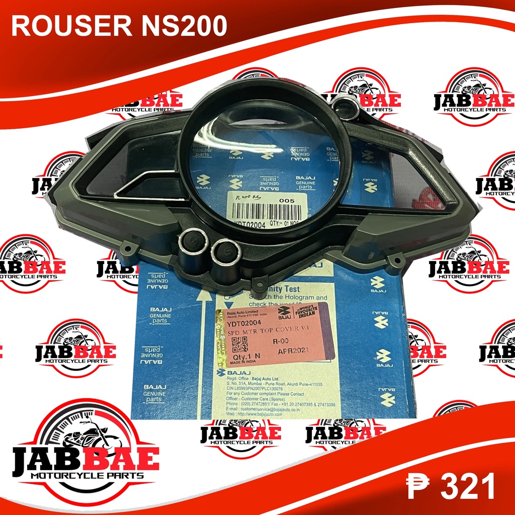 Speedometer Gauge Cover NS200 YDT02004 Shopee Philippines