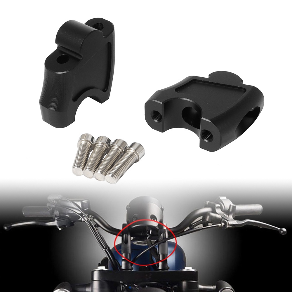 CMX500 Motorcycle Handlebar Riser Mount Clamp For Honda CMX500 Rebel500 ...