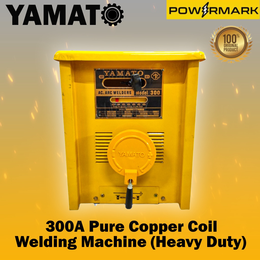 YAMATO 300A Pure Copper Coil Welding Machine (Heavy Duty) [POWERMARK