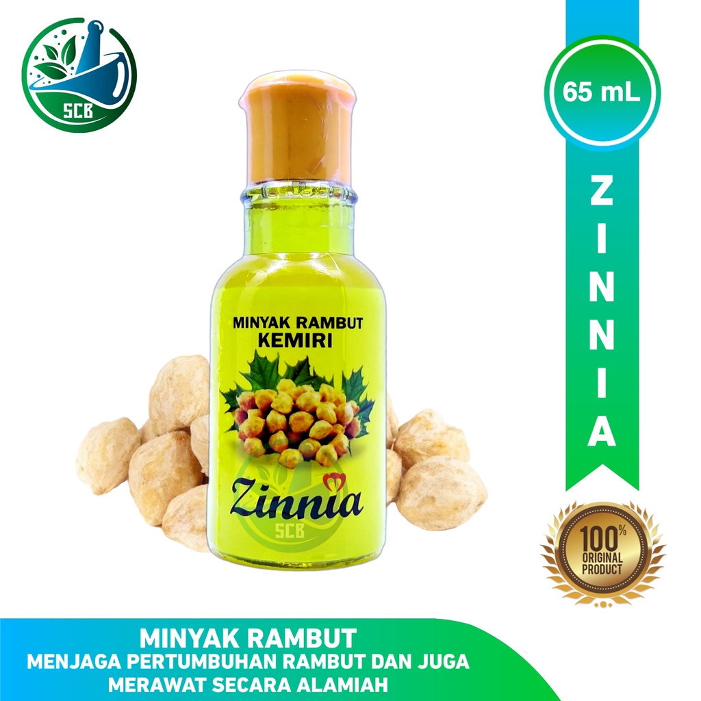 Original Candlenut Hair Oil (Zinnia) Shopee Philippines