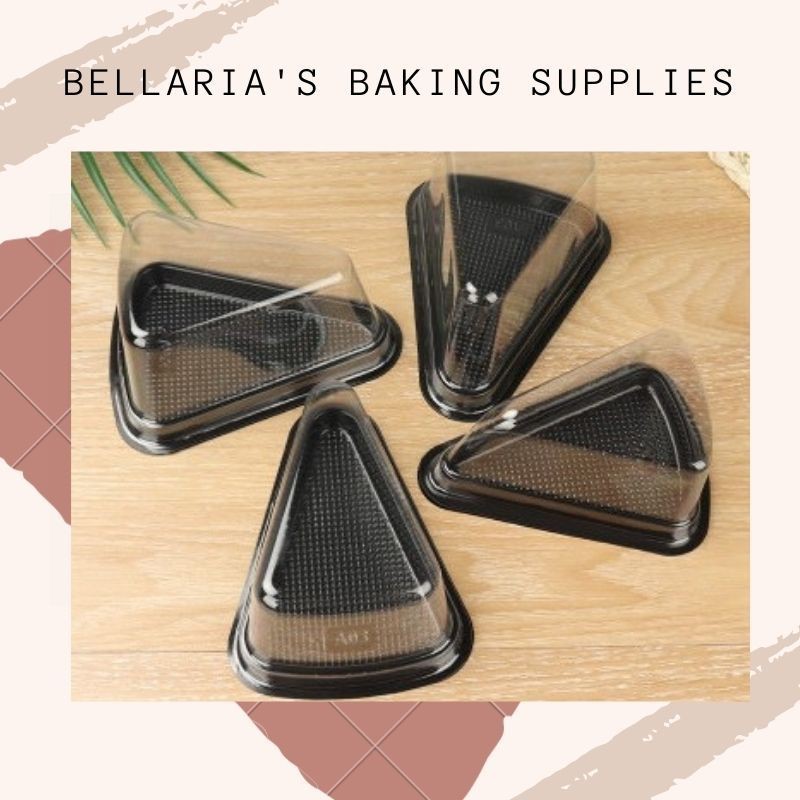 Cake Slice Packaging (50pcs) Triangle Cake Box Shopee Philippines