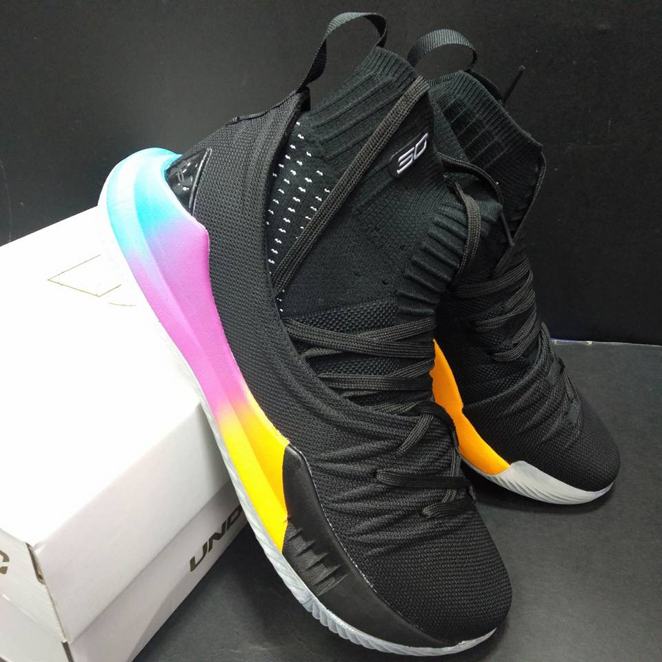 Curry 5 black deals rainbow