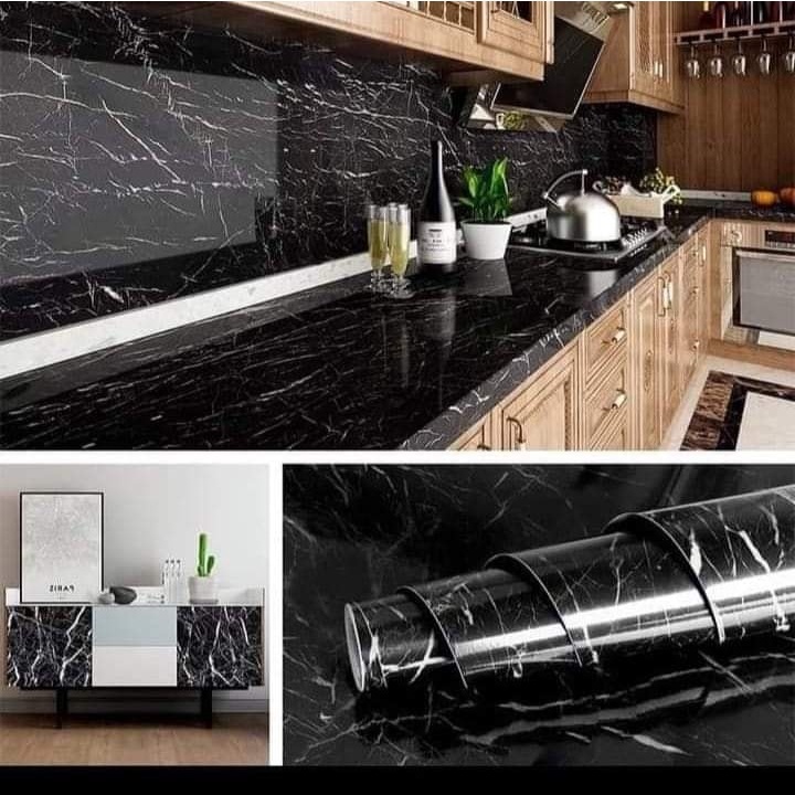 Super shop 5mx45cm Self Adhesive,Heatproof,Oilproof,Waterproof Kitchen