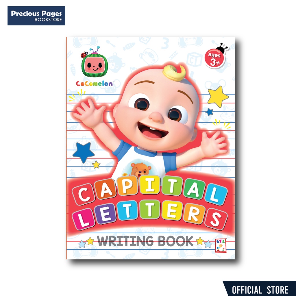 Cocomelon - Capital Letters Writing Book | Shopee Philippines