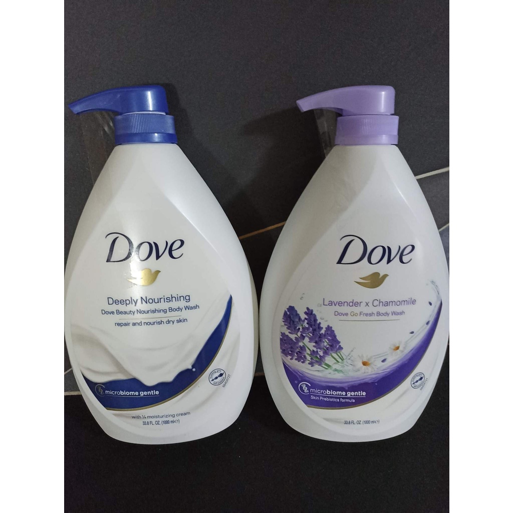 Dove Nourishing Body Wash 1000mL Shopee Philippines