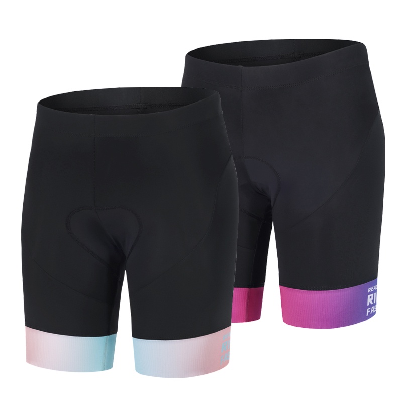 Santic Cycling Shorts Women 3D Padded Indoor Spinning Shorts MTB Women