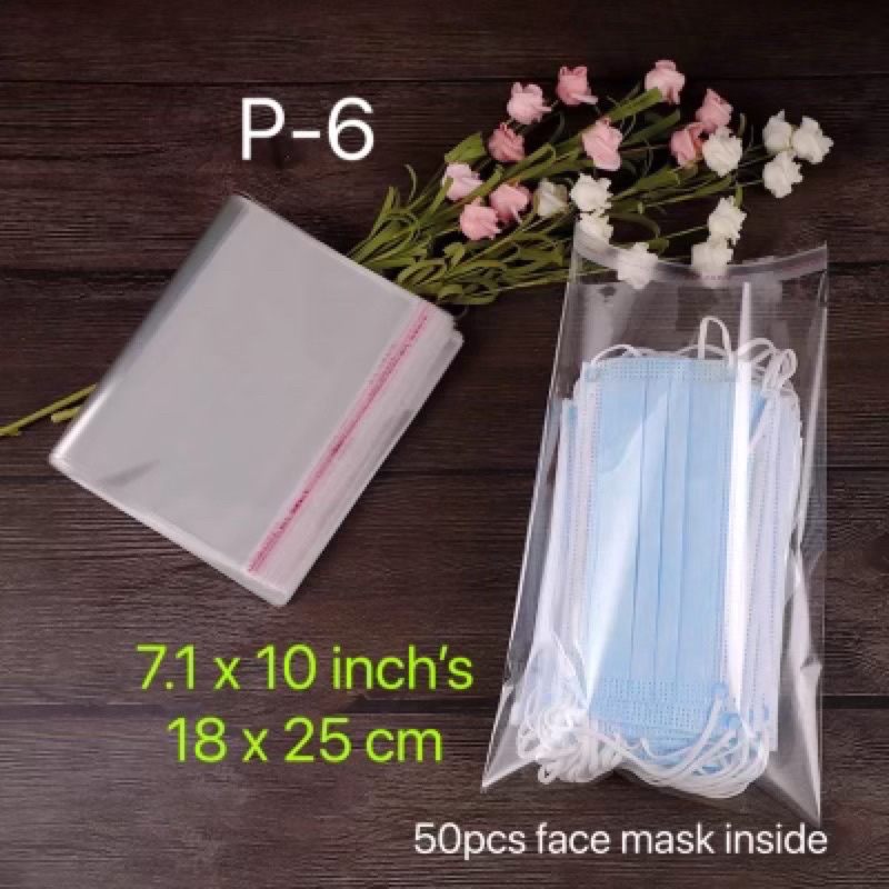 Opp-plastic-packaging-bag-self-adhesive-many-size-100pcs | Shopee ...