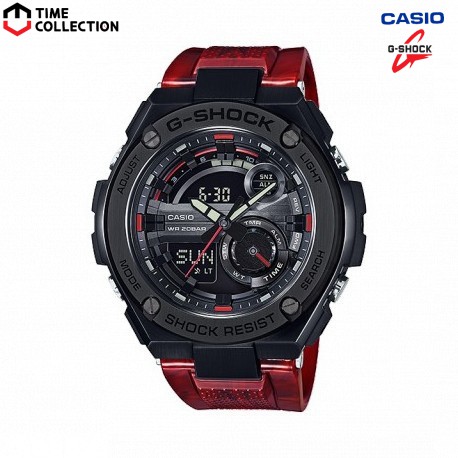 Casio G shock GST 210M 4A Solar Digital Analog Rubber Strap Watch