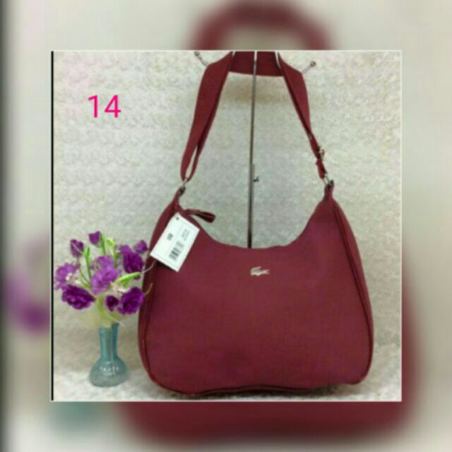 Lacoste hobo bag store price philippines