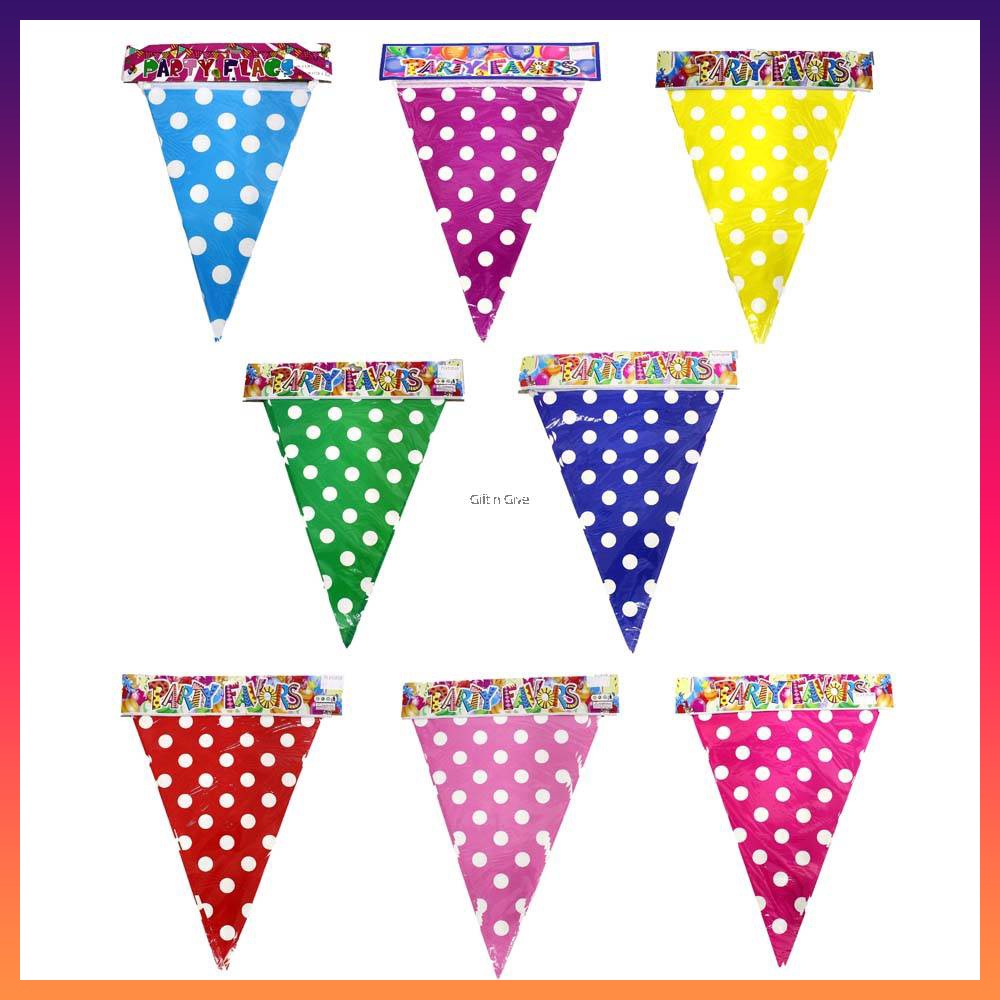 Polkadots Banderitas 3meters Shopee Philippines