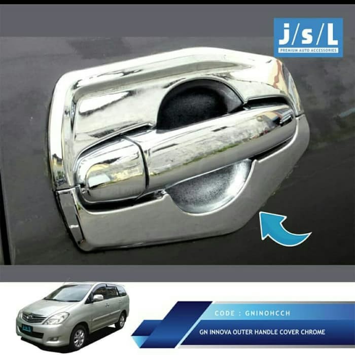Kijang Innova Outer Handle Cover Chrome Kijang Innova Accessories ...