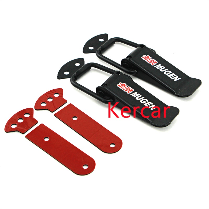 Universal Momo Sparco Ralliart Security Kit Bumper Quick Release Hook Lock Clip For Racing Car