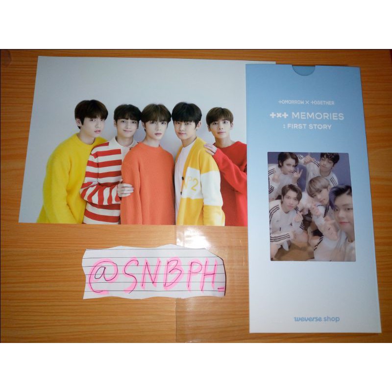 ON HAND] TXT MEMORIES WEVERSE POB | Shopee Philippines