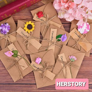 8pcs/bag Vintage Kraft Paper Classical Letter Paper Simple Love