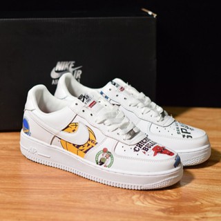 Supreme x nba x 'air force 1 low white for clearance sale