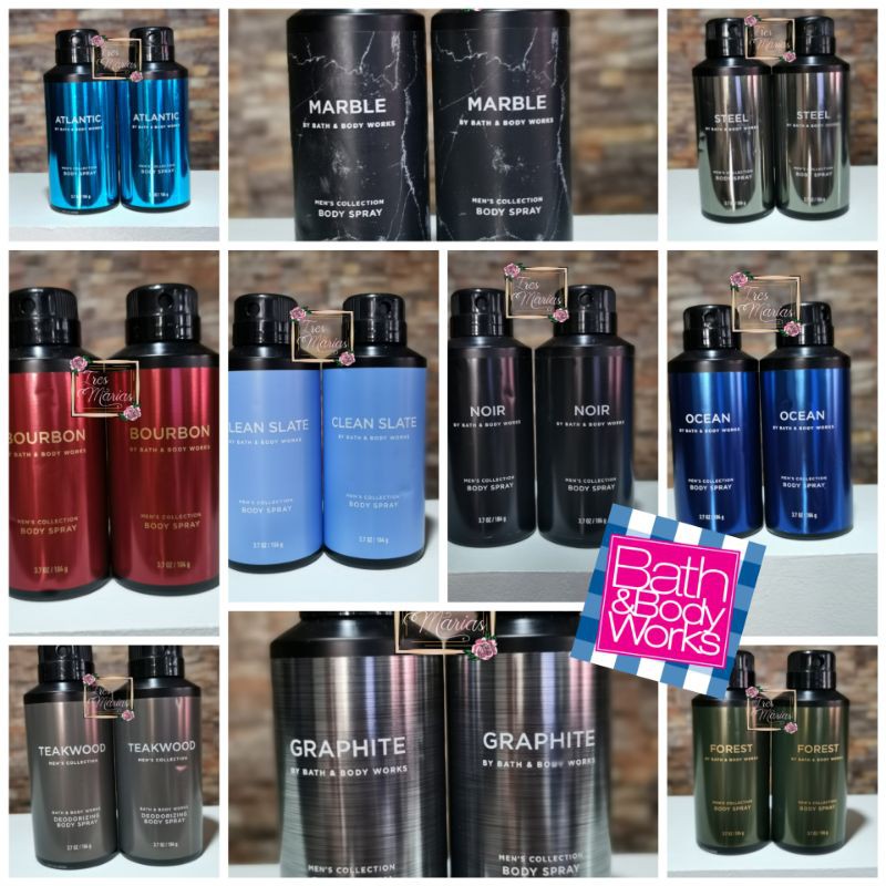 BBW Men's Body Mist/Spray Shopee Philippines