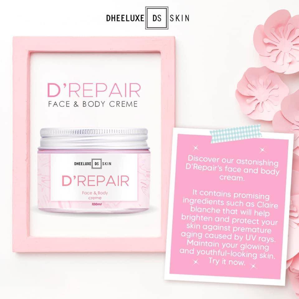 D'Repair Face and Body ALL IN ONE Cream | Shopee Philippines